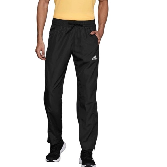 Adidas Men’s XL Black Track Pants Ankle Zip 17” ECU - Picture 1 of 11